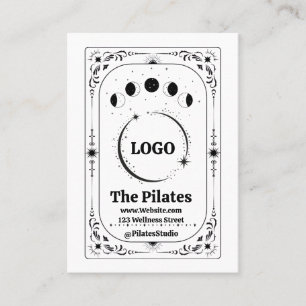 Carte De Rendez-vous Logo personnalisé Tarot Pilates Yoga Entreprise de