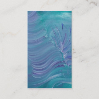 Carte De Rendez-vous Magie sous-marine, art abstrait coloré unique