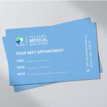 Moderne Simple Bleu clair Médicale