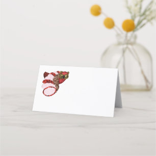 Carte de rendez-vous pliée horizontale Owl