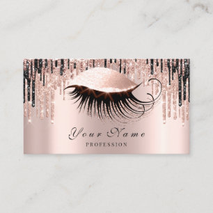 Carte de rendez-vous pour l'artiste maquillage Ros