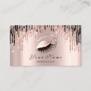 Carte de rendez-vous pour l'artiste maquillage Ros