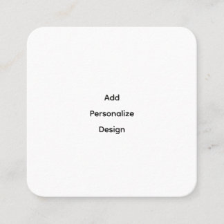 Carte de rendez-vous professionnelle 2,5" x 2,5 pl