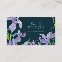 Carte de rendez-vous professionnelle Blue Purple I