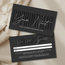 Rappel professionnel de typographie de script mode