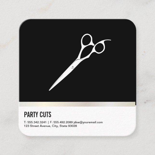 Carte De Rendez-vous Salon Shears (Carte de rendez-vous) (Devant)