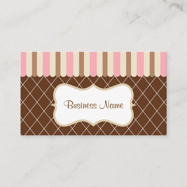 Carte de rendez-vous vintage Sweets (Devant)