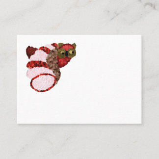 Carte de renvoi Owl Mighty