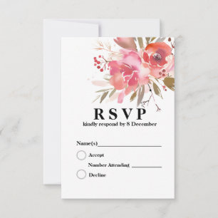 carte de réponse 3,5 po x 5 po