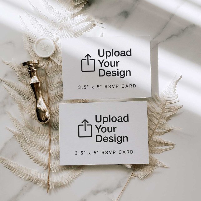 Carte de réponse 3.5" x 5" Enclosure RSVP (Créateur téléchargé)