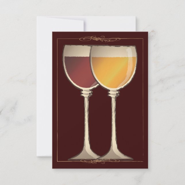 Carte de réponse de la viticulture Old World Wineg (Devant)