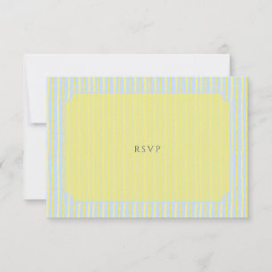 Carte de réponse de mariage à l'aquarelle pastel b