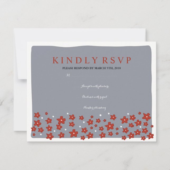 CARTE DE RÉPONSE DE MARIAGE JUIF SOUS LA CHUPPAH (Devant)