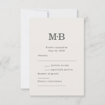 Carte de réponse de mariage pour une fugue amoureu