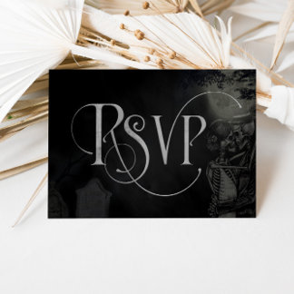 Carte de réponse de mariage RSVP Jusqu'à ce que la