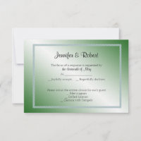 Carte de réponse Jade Swan 35e anniversaire