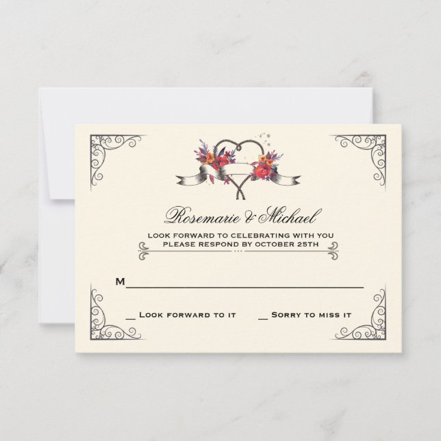 Carte de réponse Lasso Around My Heart (Devant)