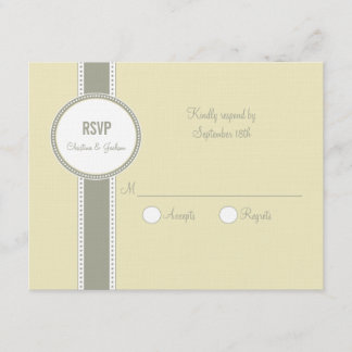 Carte de réponse Portland : Vanilla