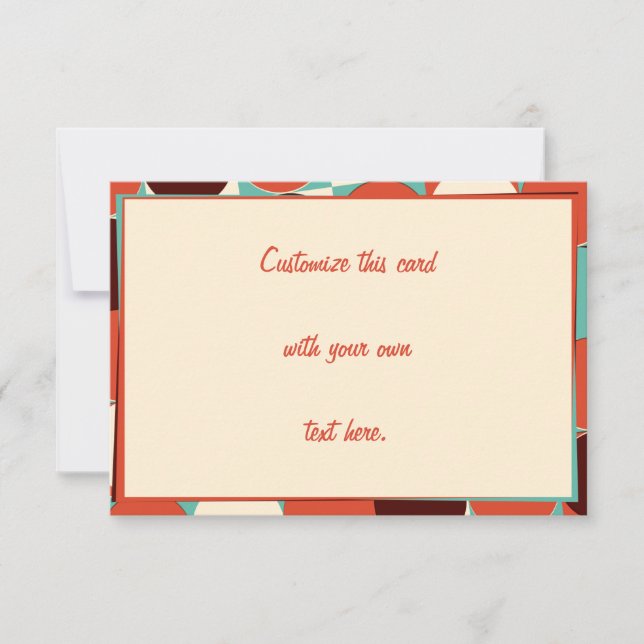 Carte de réponse rétroactive 5 x 3,5 (Devant)