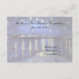 Carte de réponse RSVP