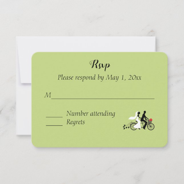 Carte de réponse RSVP de Mackinaw Island (Devant)