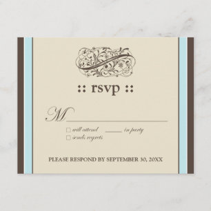 Carte de réponse {TBA} de 4,25 x 5,5 pouces