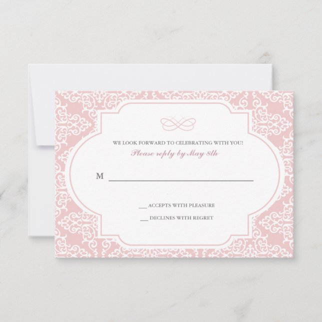 Carte de réponse Vrai Amour (Devant)