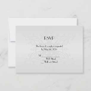 Carte de réponse Winter Wonderland