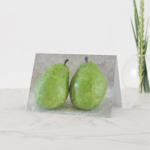 CARTE DE REPRÉSENTATION : Pears_ Card