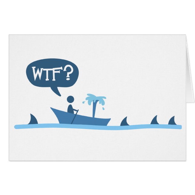 Carte de requins (Devant Horizontal)