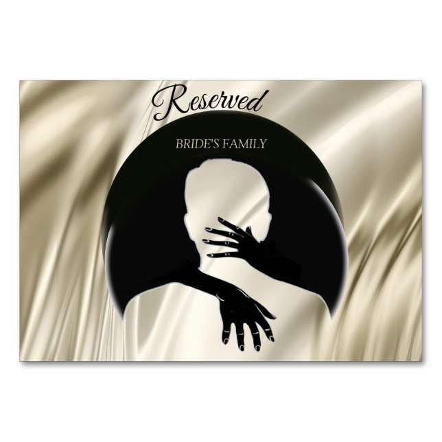 Carte de réservation de mariage Love is All there  (Devant)