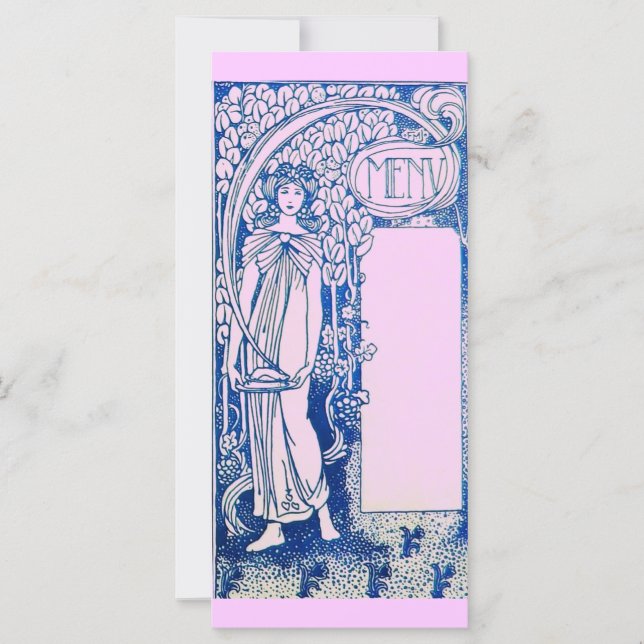 CARTE DE RESTAURANT 2  PORTE-CARTE (Devant)