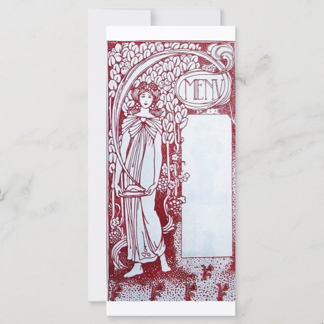 CARTE DE RESTAURANT 2  PORTE-CARTE (Devant)