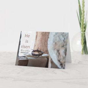 Carte de résurrection chrétienne