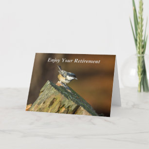 Carte de retrait d'oiseaux