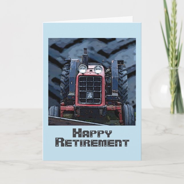 Carte de retrait du tracteur (Devant)