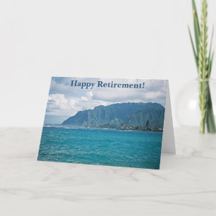 Carte de retrait pittoresque Beach