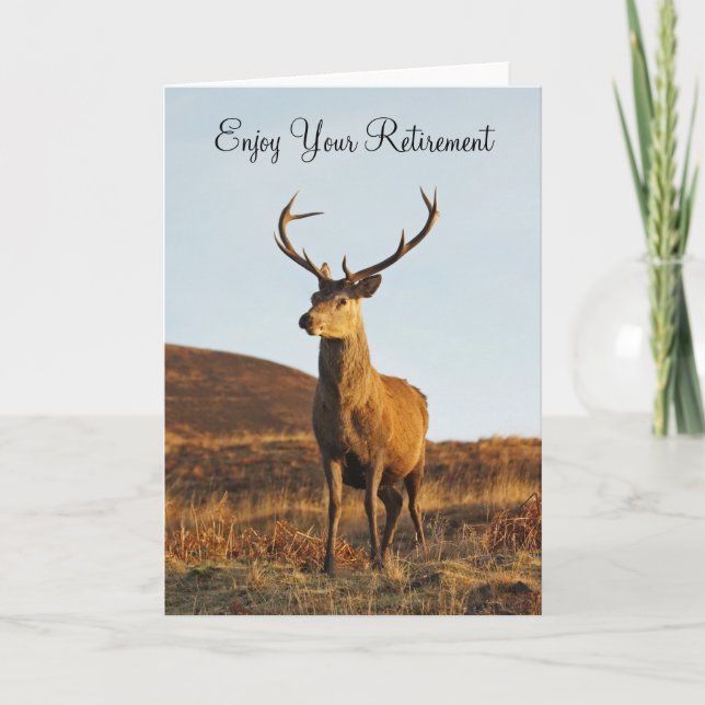 Carte de retrait Red Stag (Devant)