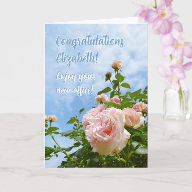 Carte de retraite amusante pour elle (Orchidée)