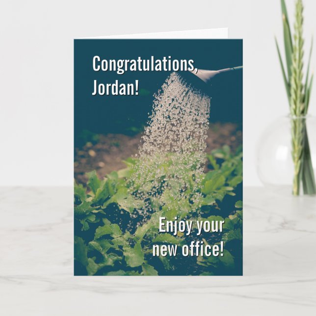 Carte de retraite Funny Gardening (Devant)