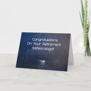 Carte de retraite pour météorologue, Température