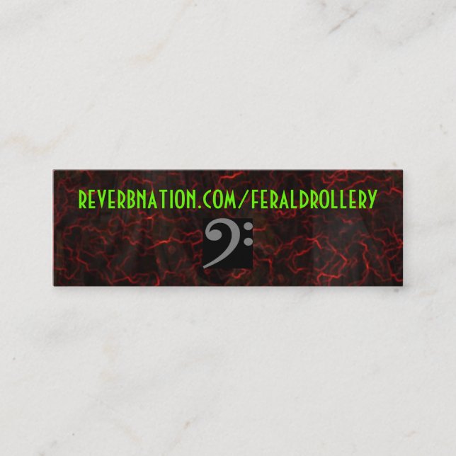 Carte de Reverbnation FD (Devant)