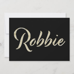 Carte de Robbie White Gold