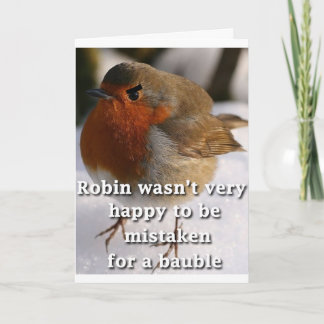 Carte de Robin Christmas