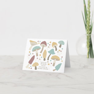 Carte de Saint-Valentin au champignon Mushroom