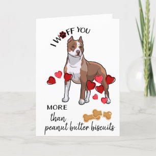 Carte de Saint-Valentin de votre amour pour le Pit