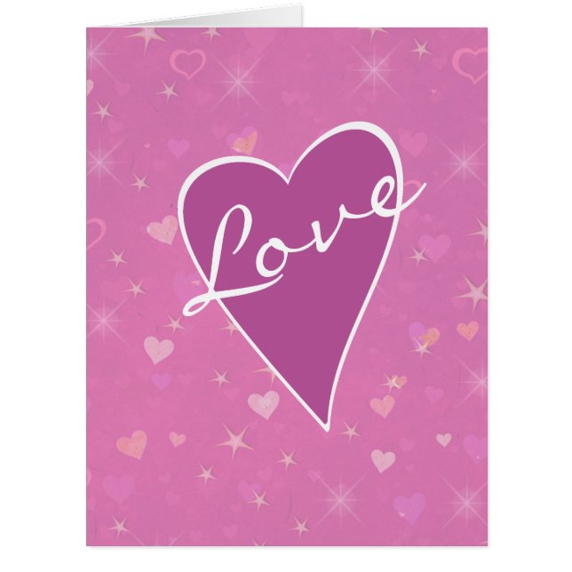Carte de Saint-Valentin Forever Love (Devant)