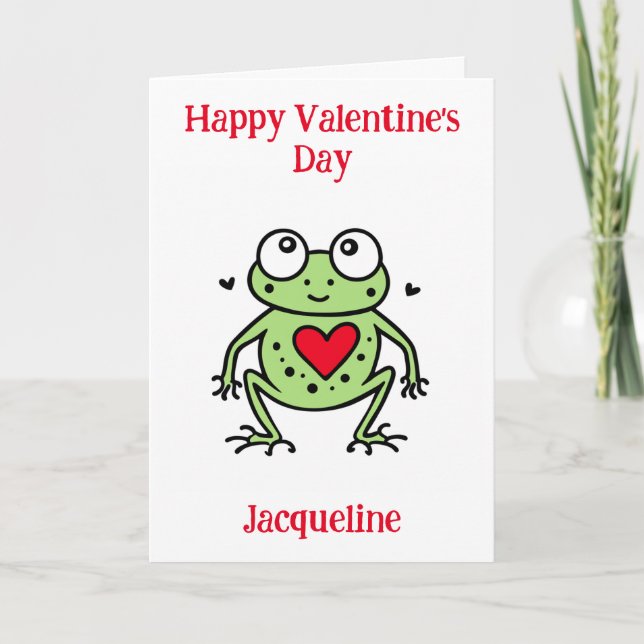 Carte de Saint-Valentin Funny Personnalisée (Devant)