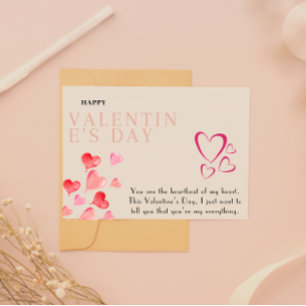 Carte de Saint-Valentin imprimable en téléchargeme