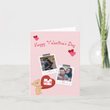 Carte de Saint Valentin personnalisée